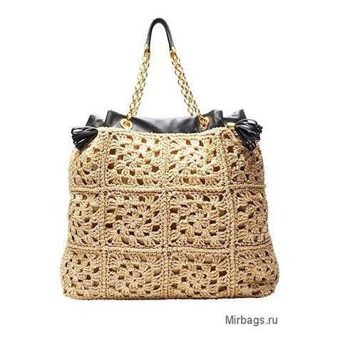 Трикотажные сумки Dolce & Gabbana весна-лето 2011 « Мир сумок | Crochet ...