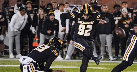 Missouri Kicker Harrison Mevis Declares for NFL Draft - MizzouCentral