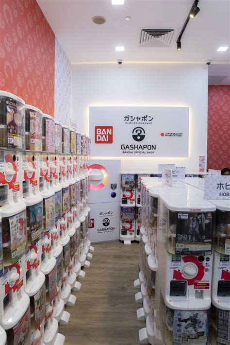 First Gashapon Bandai Official Store Opens In Singapore At Nex With