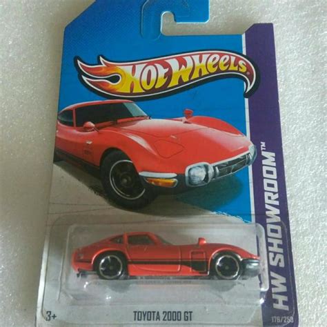 Jual HOT WHEELS TOYOTA GT CARD HW SHOWROOM WARNA MERAH ANTIK Shopee Indonesia