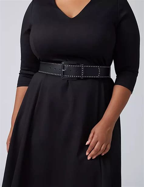 Plus Size Belts Chain Leather And Stretch Belts Lane Bryant