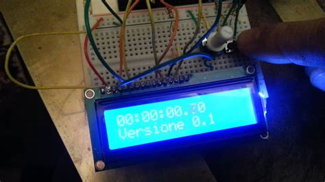 Esperimenti Con Arduino Cronometro Youtube