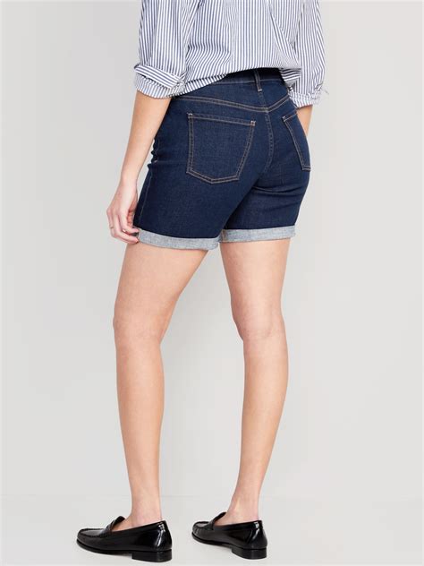 Mid Rise Wow Jean Shorts Inch Inseam Old Navy