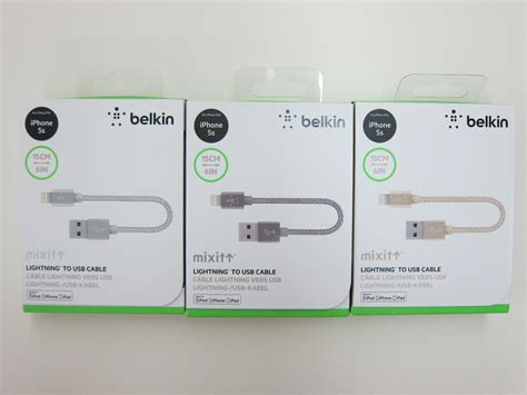 Belkin 6 MIXIT Metallic Lightning To USB ChargeSync Cable Blog