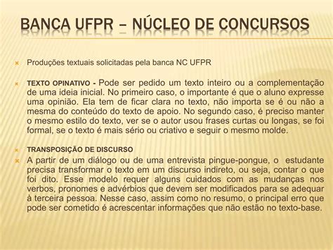 Segunda Fase Do Vestibular Da Ufpr Ppt