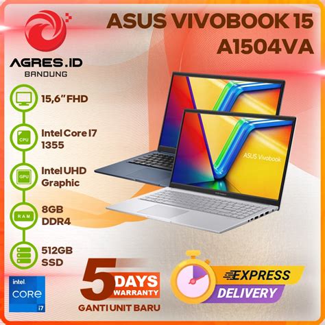 Jual ASUS VIVOBOOK 15 A1504VA I7 1355 8GB 512GB 15 6FHD VIPS Shopee