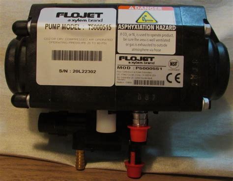 FLOJET XYLEM T5000 551 CO2 AIR DRIVEN BIB PUMP NEW WITHOUT BOX EBay