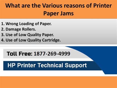 How to solve paper jam problems in hp printer