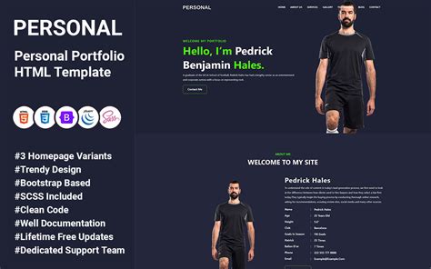 Personal - Multipurpose Personal Portfolio HTML Template