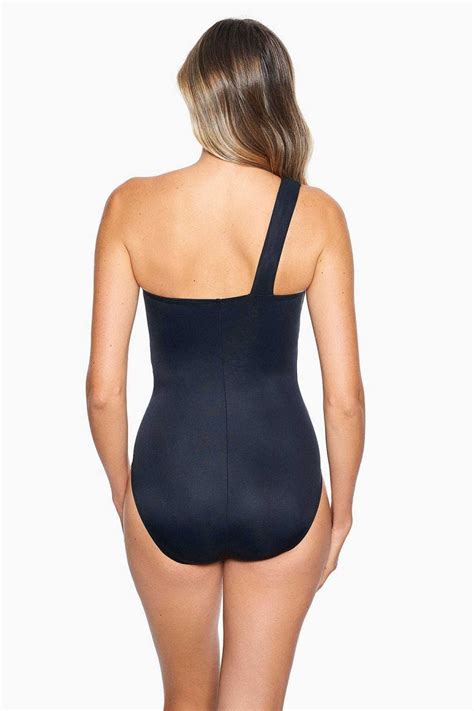 Miraclesuit Spectra Matrix One Piece Swimsuit Black Wholesale