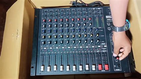 AHUJA AMX 912 PA AUDIO MIXER UNBOXING AND DETAILS Subodh Sound