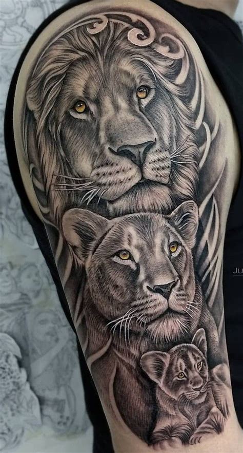 Pin de El conde em Lion tattoo Tatuagens de leão Família do leão