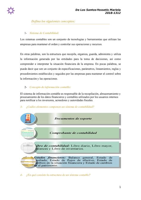 Actividad No De La Unidad Contabilidad Unicaribe Studocu