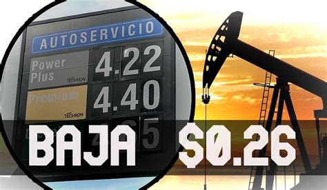 Gasolina Baja Hasta Wti Baja