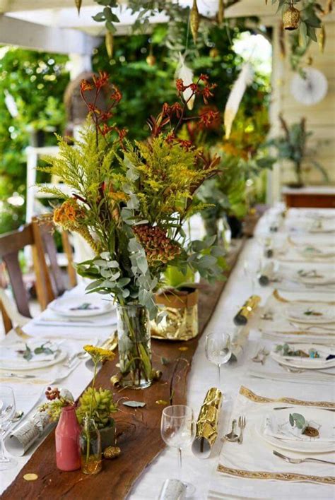 Bush Australian Christmas Table Decoration Styling Christmas Decorations Australian Christmas