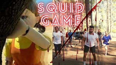 Squid Game Oynadik Kirmizi I Ik Ye L I Ik Oyunu Su Balonundan