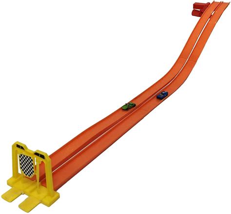 Worlds Smallest Hot Wheels Drag Action Track Set Super Impulse Toywiz
