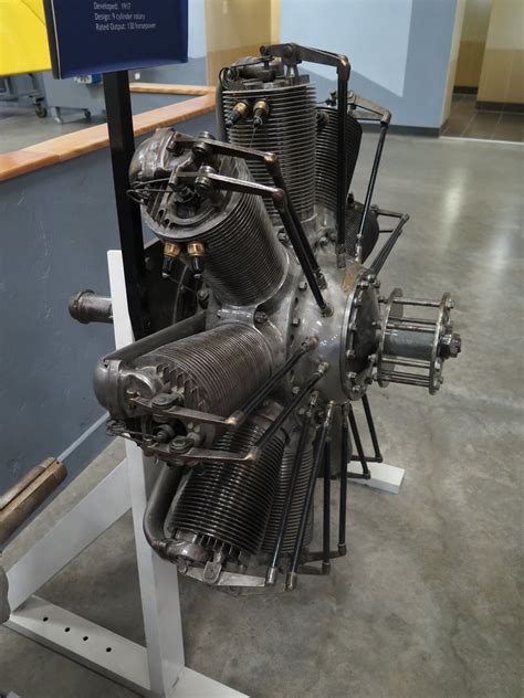 Clerget B Rotary Engine Pima Air And Space Museum Clerget Flickr