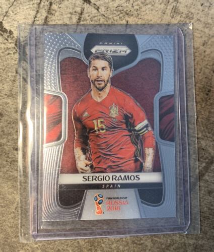 Panini Prizm World Cup Silver Prizm Sergio Ramos For Sale