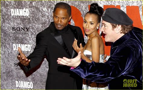 Kerry Washington & Jamie Foxx: 'Django Unchained' Paris Premiere ...