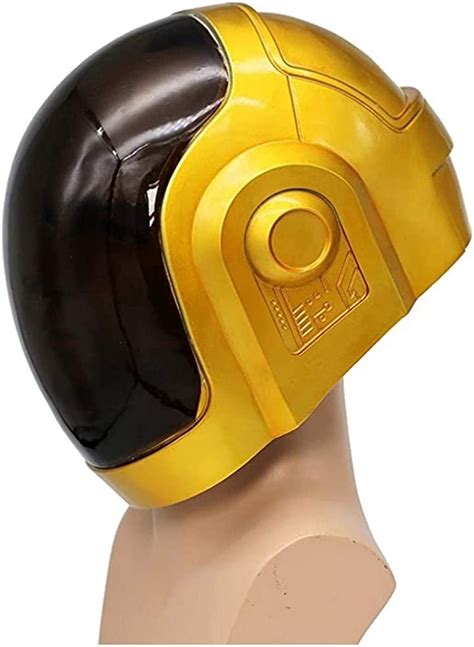 Daft Punk Helmet Deluxe Resin Full Head Mask Cosplay Costume Props For