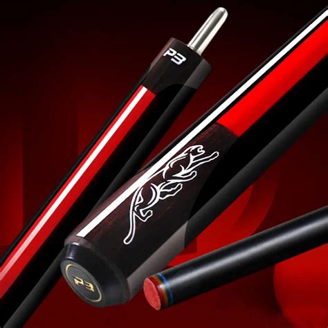 NEW P3 Model Pool Cue Stick Black Tech Maple Shaft Billiard Cues Black