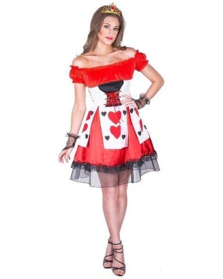 Flirty Queen Of Hearts Womens Costume Blossom Costumes