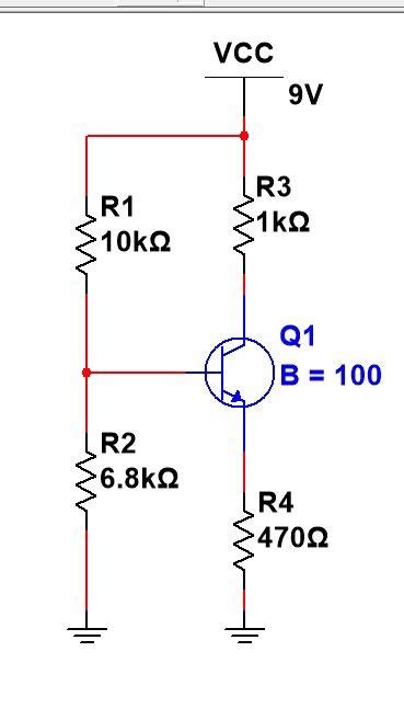 Solved Find Ic And Vce In Stiff Voltage Divider Biased