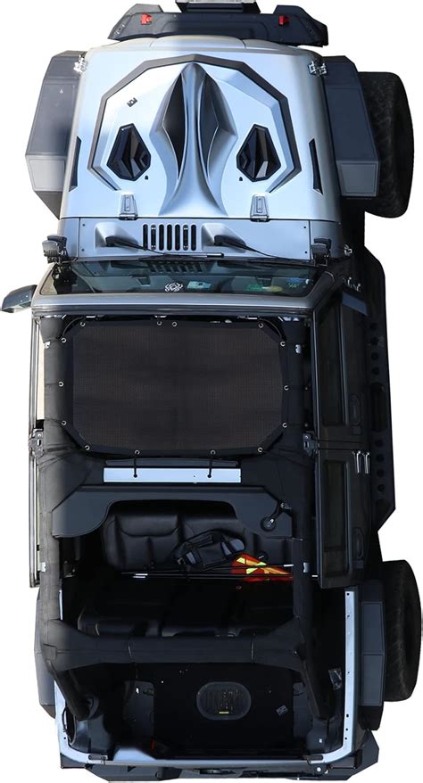 Amazon Sukemichi JK Bikini Top For Jeep Wrangler JK Sunshade Mesh Top Sun Shade Top For