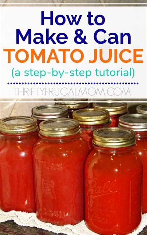 Canning tomato juice | Canning tomato juice, Canning diced tomatoes ...