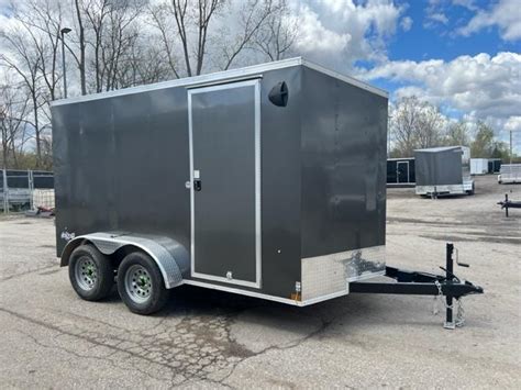 7' X 12' Tandem Axle Enclosed Trailer