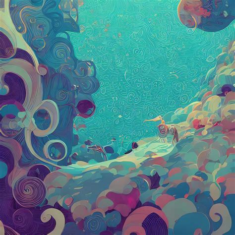 ArtStation - Colorful swirly