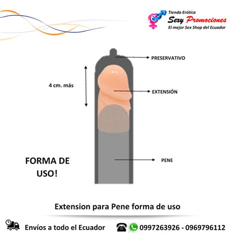 Extensión Para Pene Tipo Funda SexyPromociones Tienda Sex Shop en