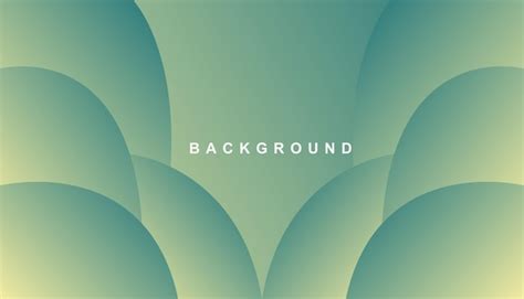 Free Vector | Background gradient green color modern minimalist design