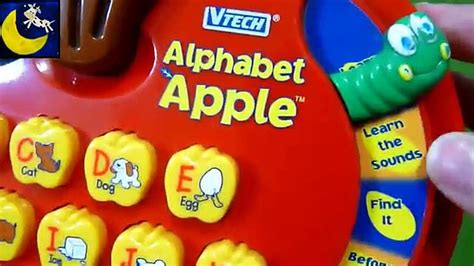 Vintage VTech Alphabet Apple Pad Review Video Dailymotion