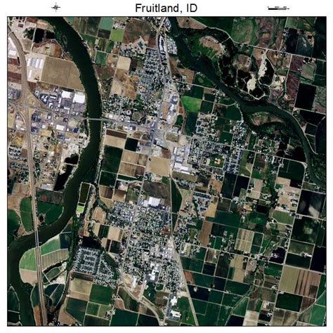 Aerial Photography Map of Fruitland, ID Idaho