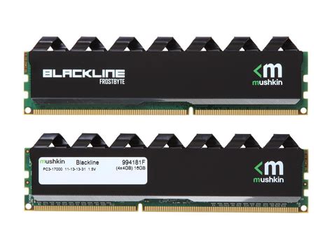 Mushkin Enhanced Blackline 16GB 4 X 4GB DDR3 2133 PC3 17000 Desktop