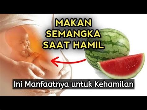 Ini Manfaat Buah Semangka Untuk Ibu Hamil Dan Janin YouTube