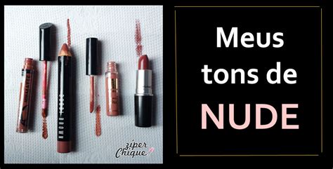 Batons Meus Tons De Nude Z Per Chique