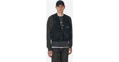 Nike Acg Buttles Vest Black For Men Lyst