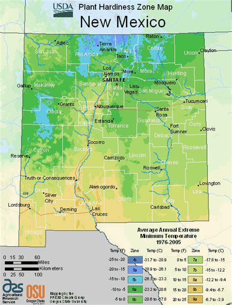 Arizona Planting Zone Map