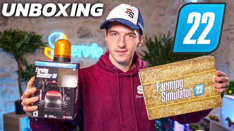 Unboxing Du Pack Collector De Farming Simulator 22 Test Gyrophare Youtube