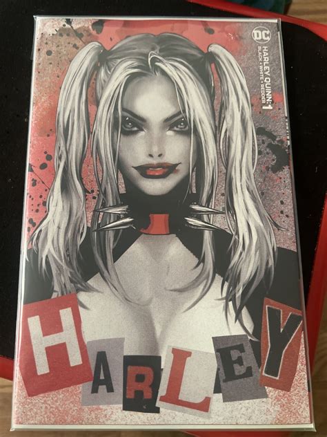 Harley Quinn Black White Redder Sozomaika Variant Nm Dc Comics