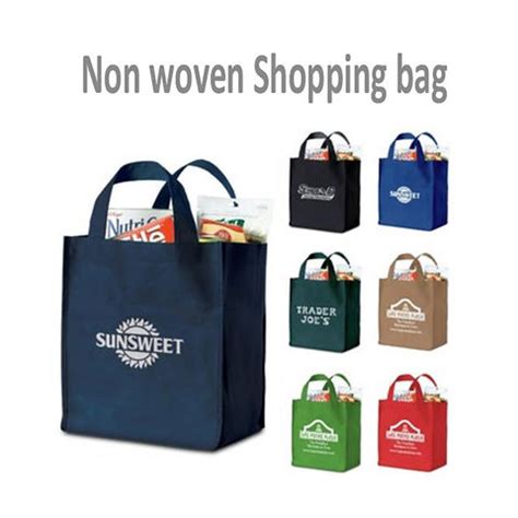 Buy Wholesale China Nonwoven Shopping Bag Unwoven Fabric Eco Friendly