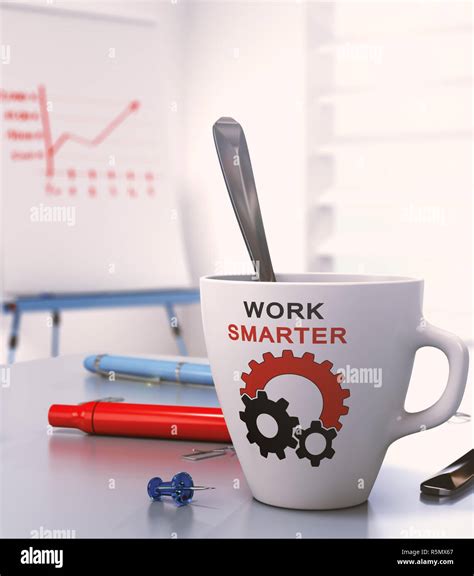 Smart Work Concept Stock Photo - Alamy