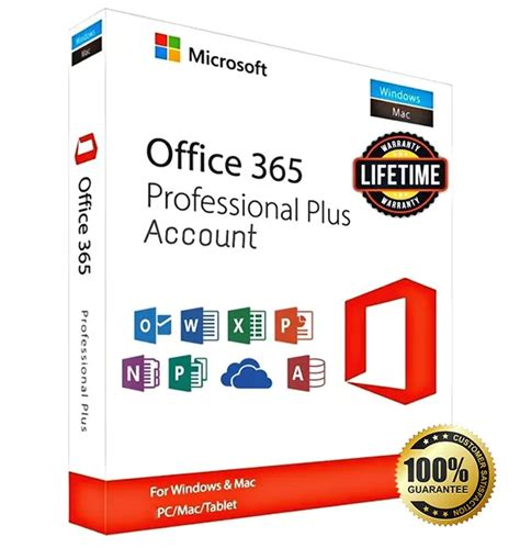 Microsoft Office 365 Pro 2021 Pcmac Lifetime Account