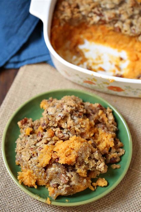 Easy Sweet Potato Casserole The Country Cook Side Dishes