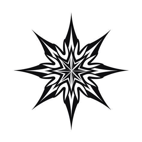 Black Star Tattoo PNG Tattoo Flash Digital Download Black Star Tattoo ...