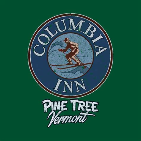 Columbia Inn - Pine Tree Vermont (distress) by rangerrob | Pine tree ...