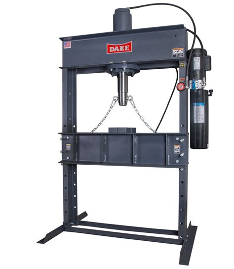 Dake 50 Ton Dura Press Hydraulic H Frame Press Force 50DA Norman